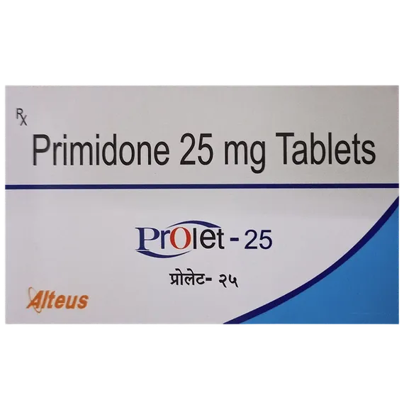 prolet 25mg tablet 15's